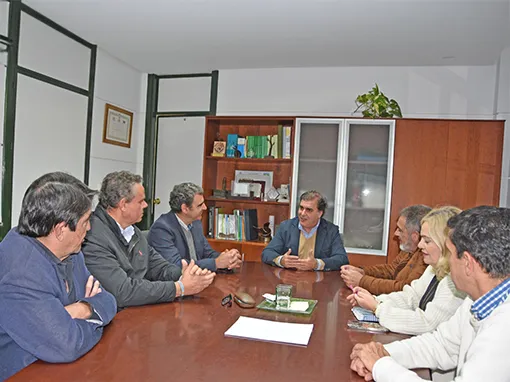 Miembros de la junta directiva de la asociación William Martin reunidos.