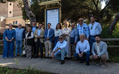 El Sendero Azul del Paraje Natural de Los Enebrales de Punta Umbría incorpora la rotulación oficial con el nombre de William Martin